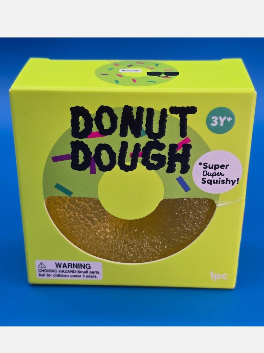 J’Adore Green Donut Dough Squishy Toy